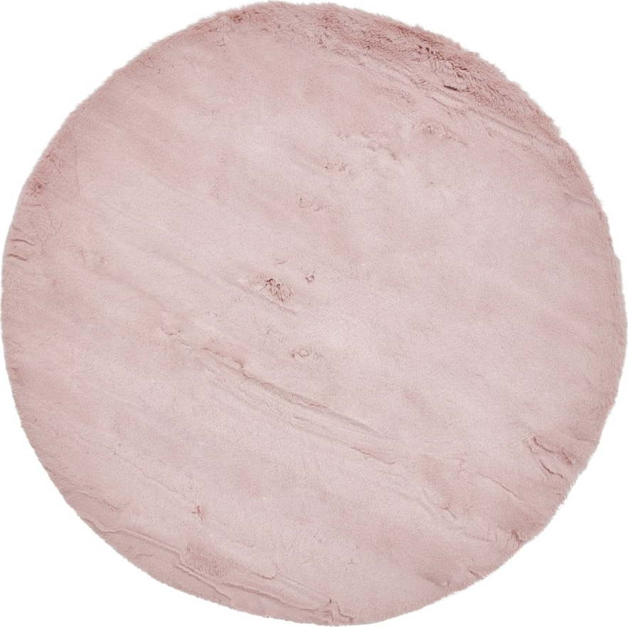 Růžový koberec Think Rugs Teddy