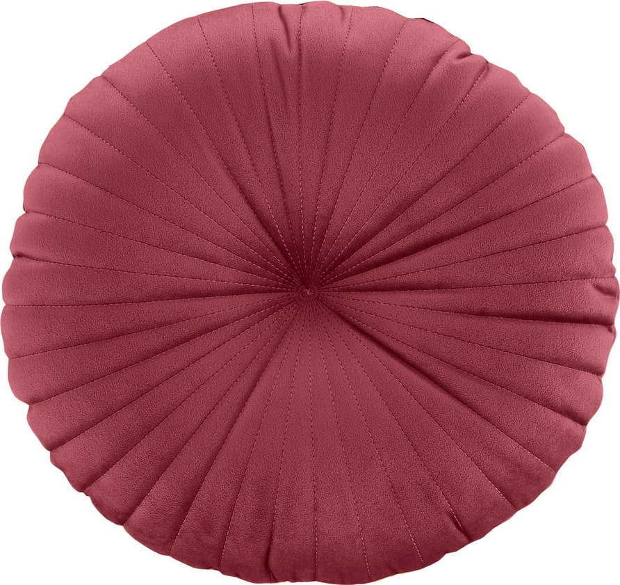 Sametový dekorační polštář ø 40 cm Round Soft Touch – Catherine Lansfield Catherine Lansfield