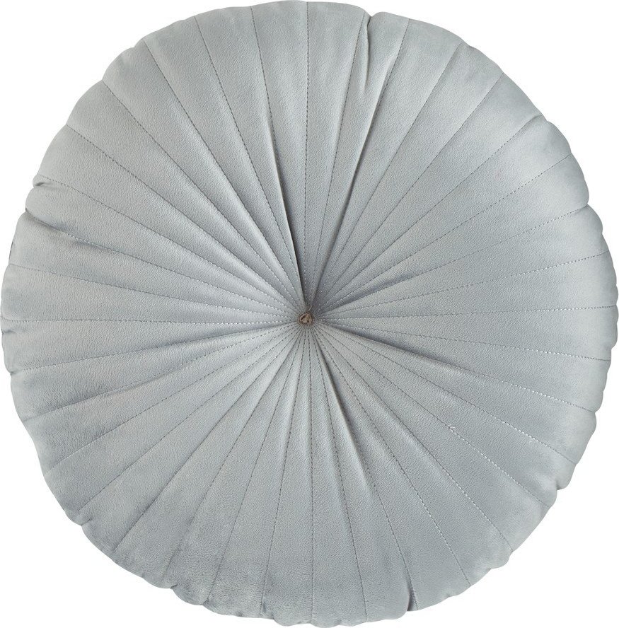 Sametový dekorační polštář ø 40 cm Round Soft Touch – Catherine Lansfield Catherine Lansfield
