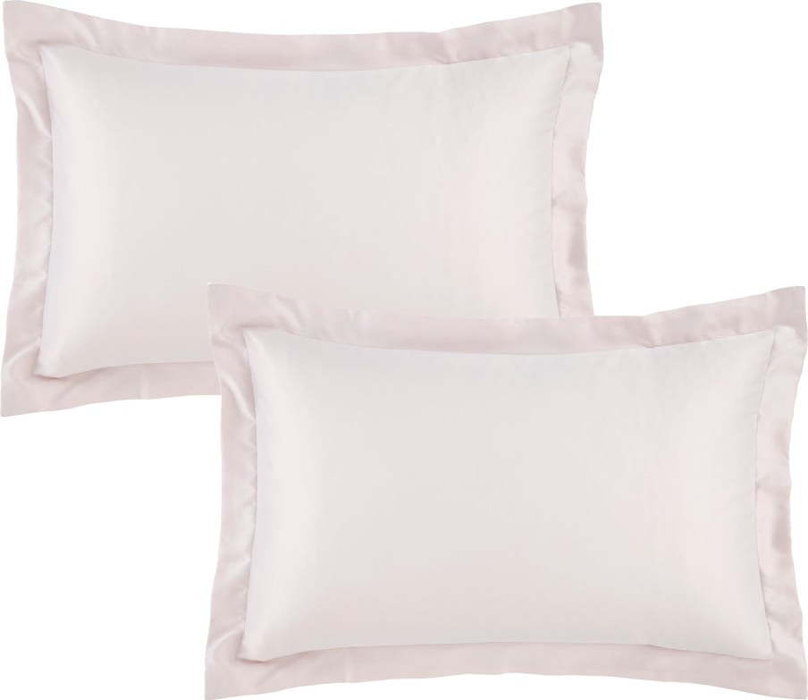 Saténové povlaky na polštáře v sadě 2 ks 75x50 cm Silky Soft – Catherine Lansfield Catherine Lansfield