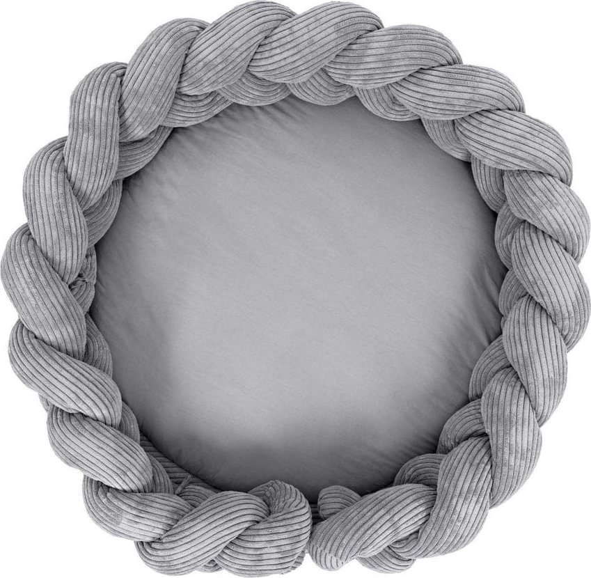 Šedé hnízdečko pro miminko 100x100 cm – Meowbaby MeowBaby