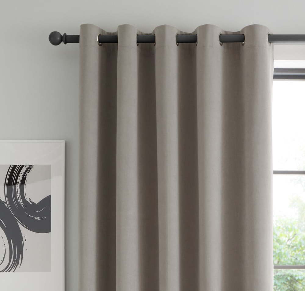 Šedé zatemňovací závěsy v sadě 2 ks 117x229 cm Wilson – Catherine Lansfield Catherine Lansfield