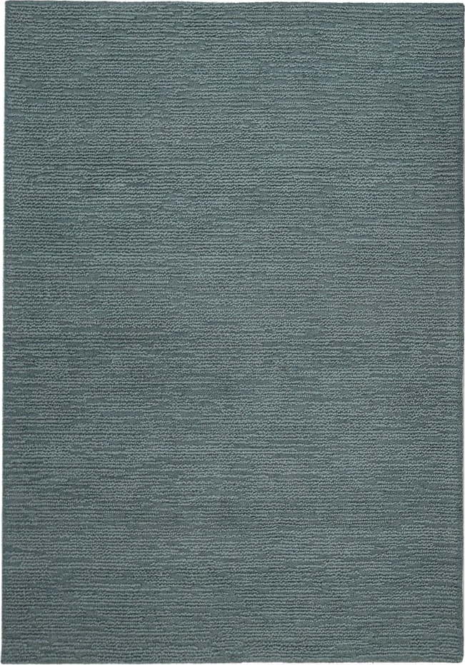 Šedomodrý ručně tkaný vlněný koberec 200x290 cm Harris Boucle – Flair Rugs Flair Rugs
