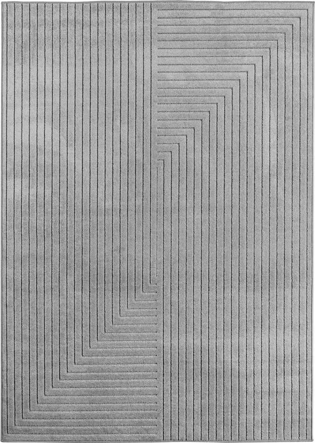 Šedý vnitřní a venkovní koberec 280x370 cm Nova 1202 – Ayyildiz Carpets Ayyildiz Carpets