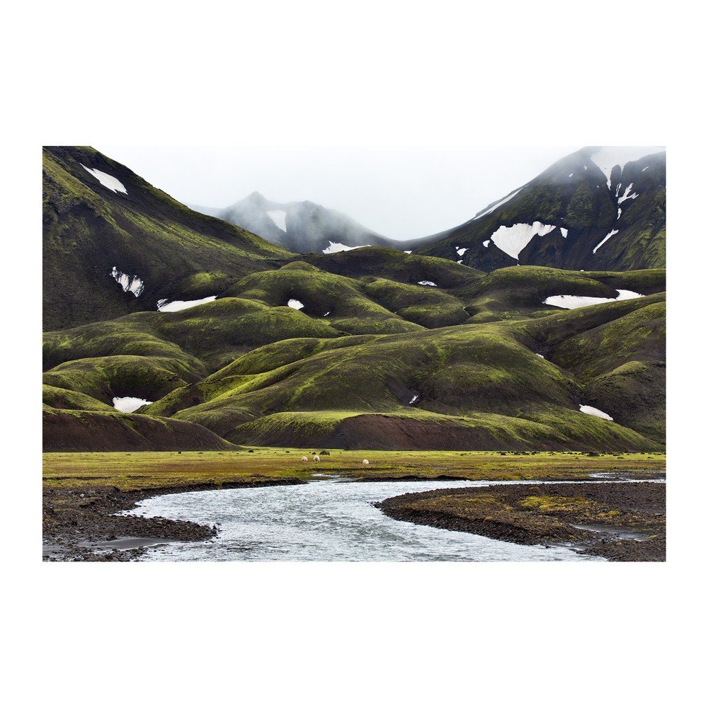 Skleněný obraz 120x80 cm Fjallabak – Styler Styler