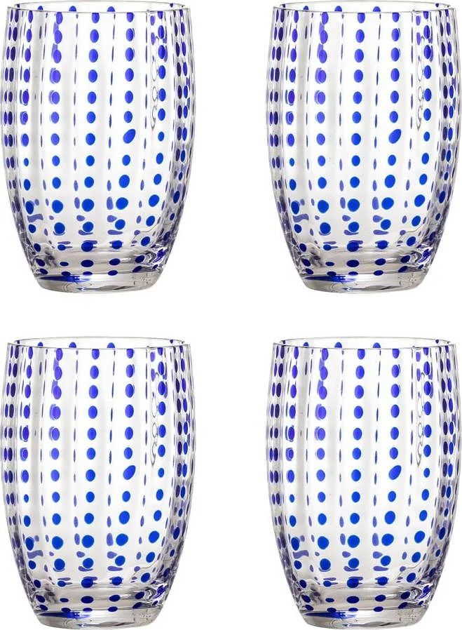 Sklenice v sadě 4 ks 350 ml Brinley – Bloomingville