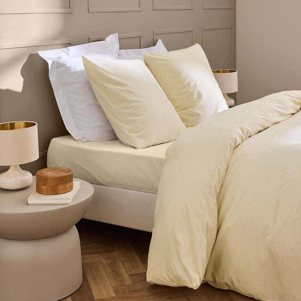 Slonovinové prostěradlo 160x200 cm Linella – douceur d'intérieur Douceur d intérieur