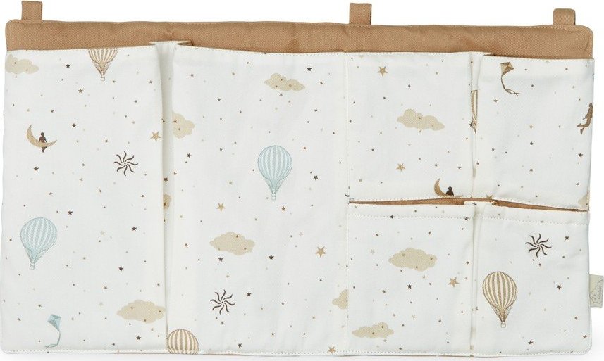 Slonovinový kapsář na dětskou postýlku z Bio bavlny 42 cm Dreamland – Cam Cam Copenhagen Cam Cam Copenhagen