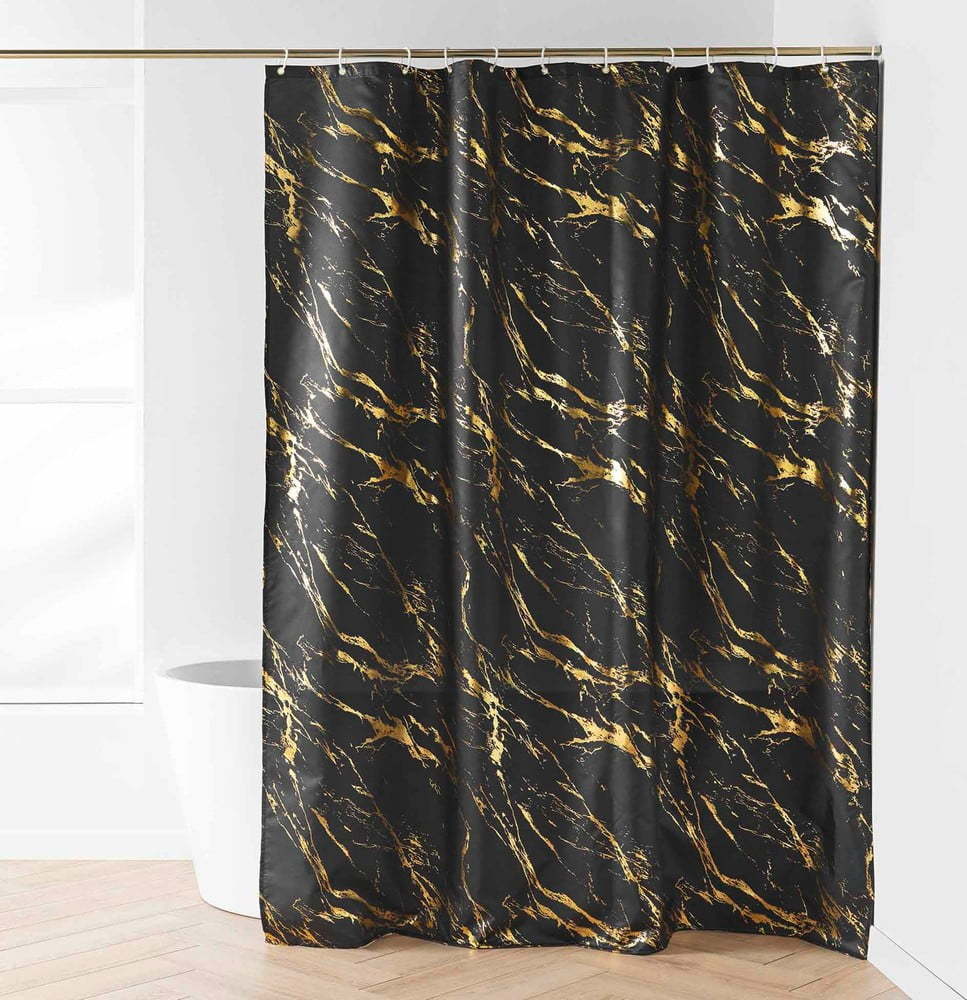 Sprchový závěs 180x200 cm Aquamarbre – douceur d'intérieur Douceur d intérieur