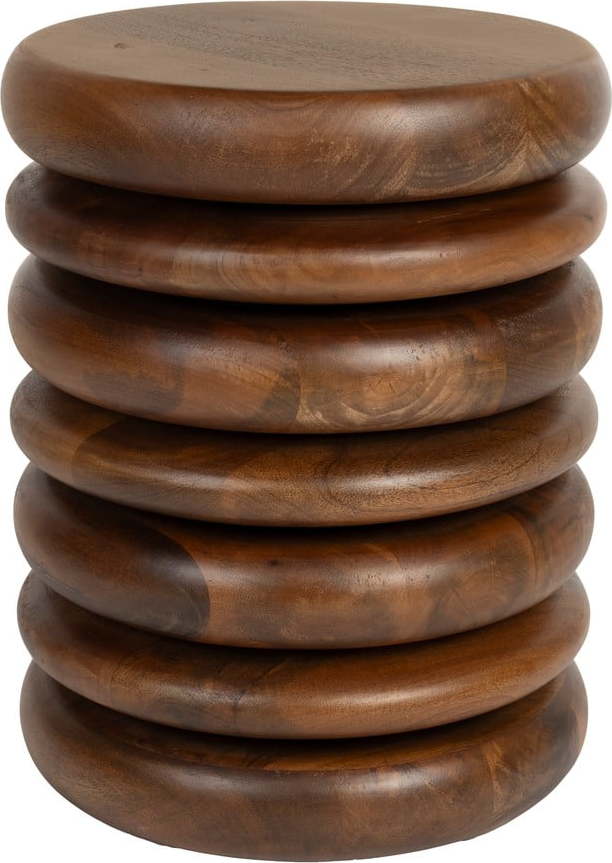 Stolička v tmavě přírodní barvě Disc – Zuiver Zuiver