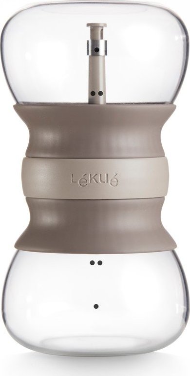 Světle hnědá skleněná konvice na čaj se sítkem 500 ml – Lékué LÉKUÉ