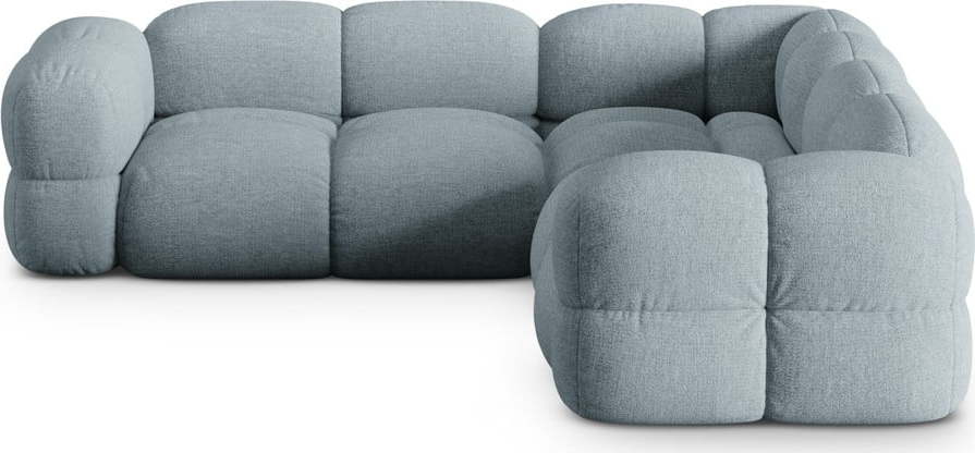 Světle modrá rohová pohovka Loretto – Cosmopolitan Design Cosmopolitan design
