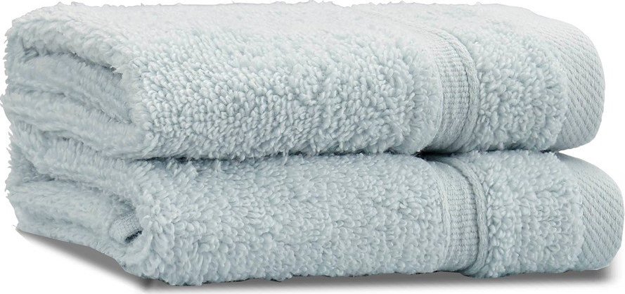 Světle modré froté bavlněné ručníky v sadě 2 ks 30x30 cm Zero Twist – Catherine Lansfield Catherine Lansfield