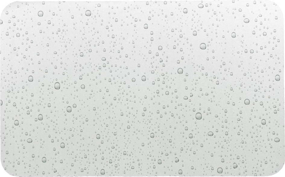 Světle šedá koupelnová předložka 50x120 cm Splash – douceur d'intérieur Douceur d intérieur