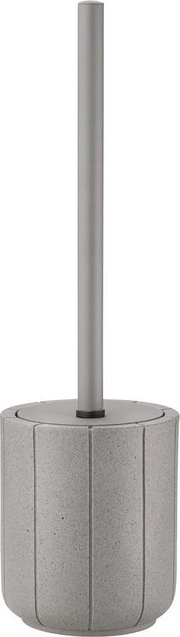 Světle šedá WC štětka z polyresinu Kua – Blomus Blomus
