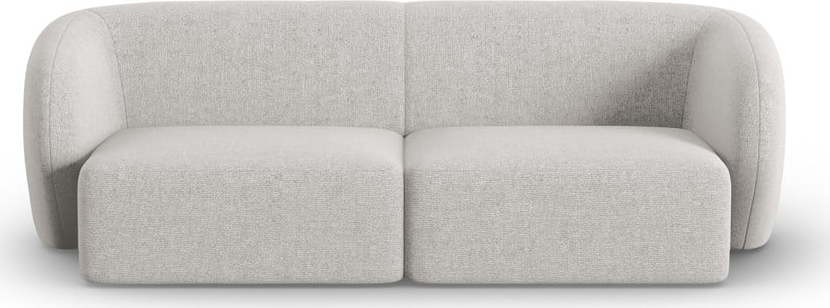 Světle šedá žinylková pohovka 188 cm Paolo – Milo Casa Milo Casa