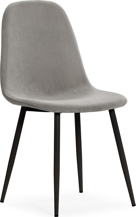 Světle šedé čalouněné jídelní židle v sadě 4 ks Minka – Marckeric Marckeric