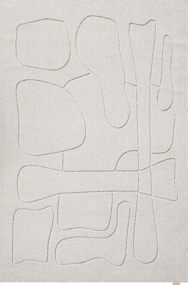 Světle šedý vlněný koberec 160x230 cm Morphic – Agnella Agnella