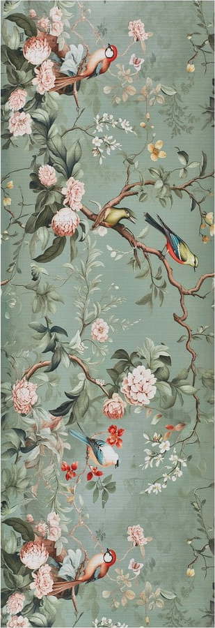 Světle zelený pratelný běhoun 52x100 cm Ricci Monet – Universal Universal