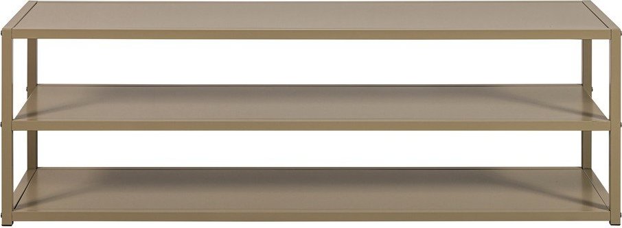 Taupe kovový TV stolek 120x40x35 cm Teun – WOOOD WOOOD