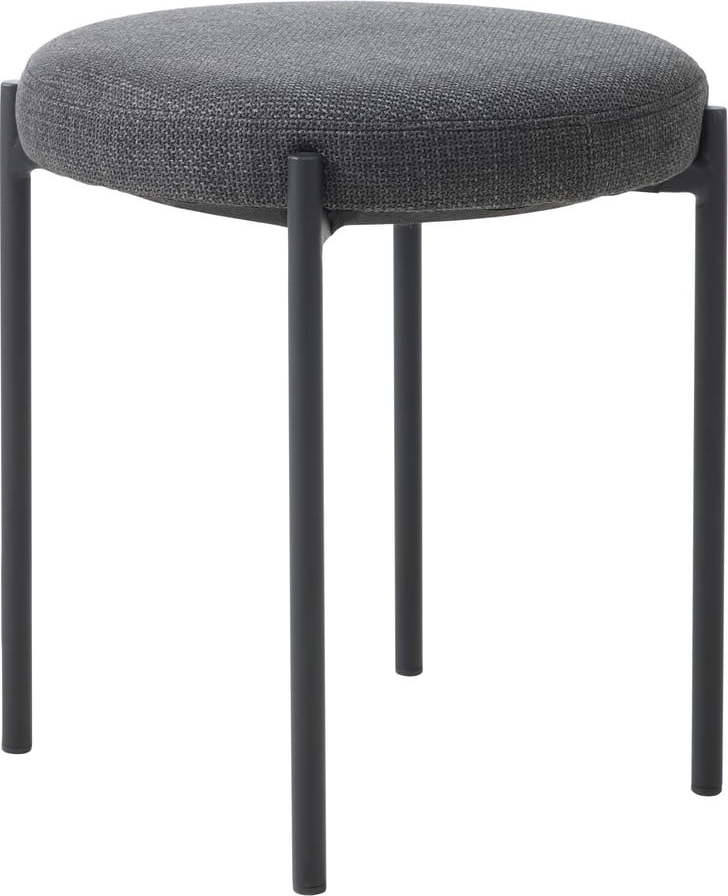 Tmavě šedá kovová stolička Pelican – Unique Furniture Unique Furniture