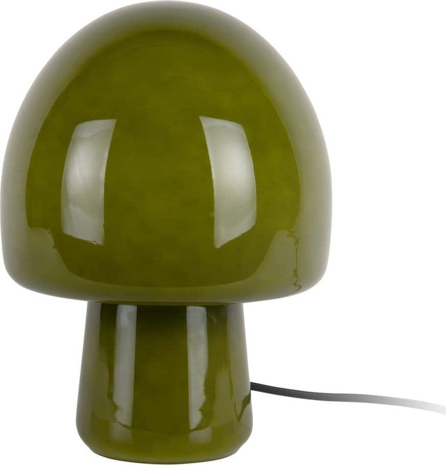 Tmavě zelená stolní lampa (výška 27 cm) Gozar – Leitmotiv Leitmotiv