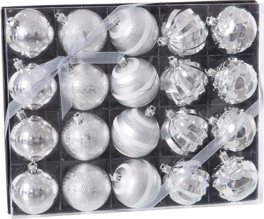 Vánoční koule v sadě 20 ks ø 6 cm – Casa Selección Casa Selección