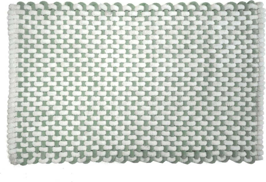 Zelená koupelnová předložka 50x80 cm Rafael – douceur d'intérieur Douceur d intérieur