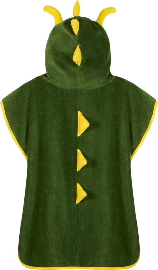 Zelené bavlněné dětské pončo Joep – Good Morning GOOD MORNING