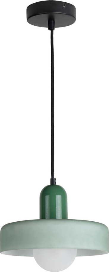 Zelené závěsné svítidlo ø 25 cm Opaco Grato – Leitmotiv Leitmotiv
