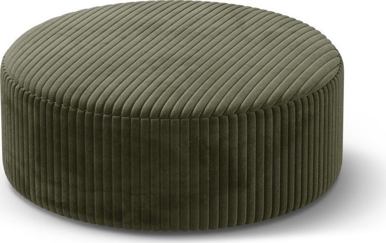 Zelený manšestrový taburet Dia – Micadoni Micadoni