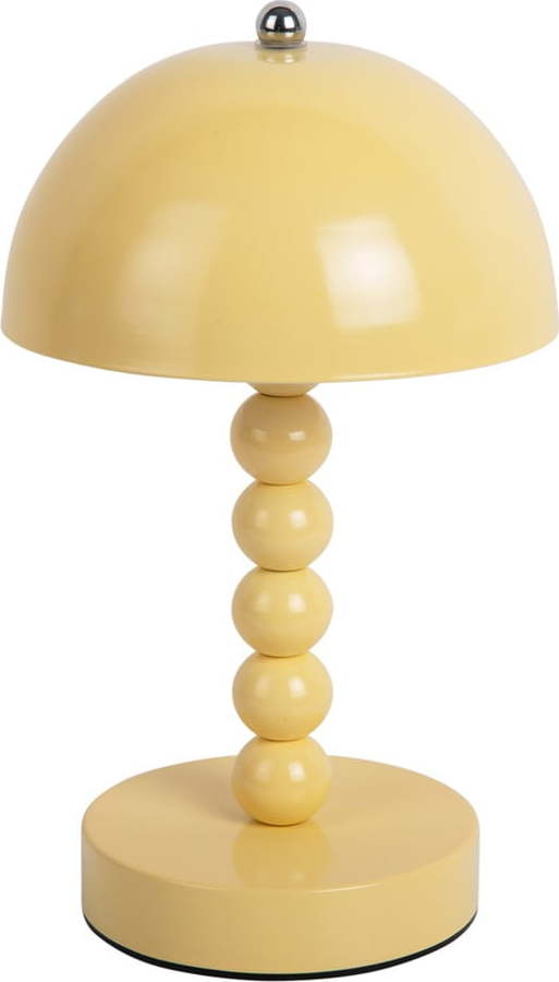 Žlutá LED stolní lampa (výška 27