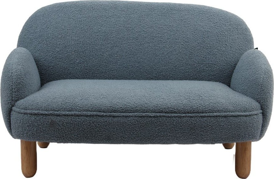 Béžová dětská pohovka z textilie bouclé 89 cm Rocky – Vipack Vipack