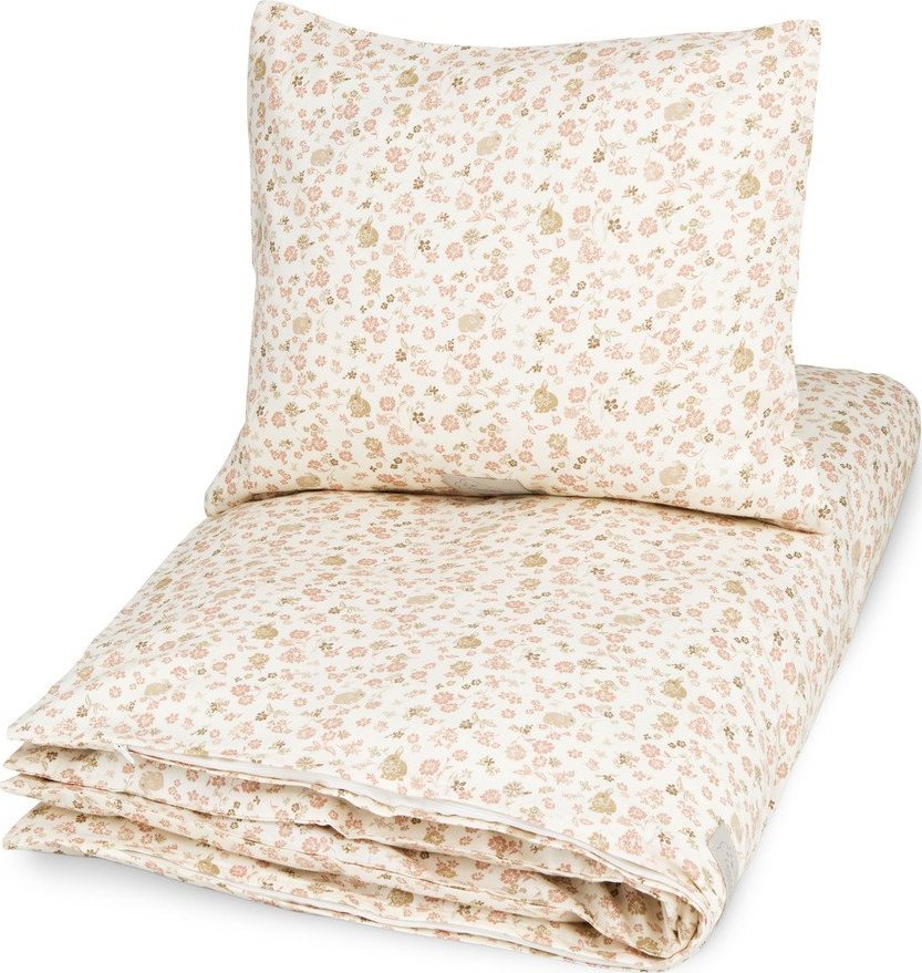 Béžové dětské povlečení do postýlky z Bio bavlny 70x100 cm Augusta – Cam Cam Copenhagen Cam Cam Copenhagen