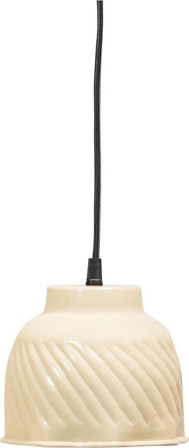 Béžové závěsné svítidlo s kovovým stínidlem Arleso – WOOOD WOOOD