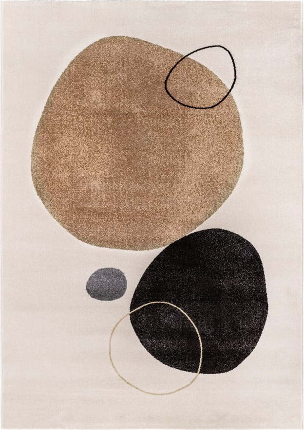 Béžový/krémový koberec 140x200 cm Peblinne – Universal Universal