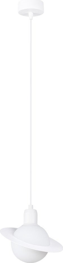 Bílé dětské svítidlo se skleněným stínidlem Mab – Sollux Sollux