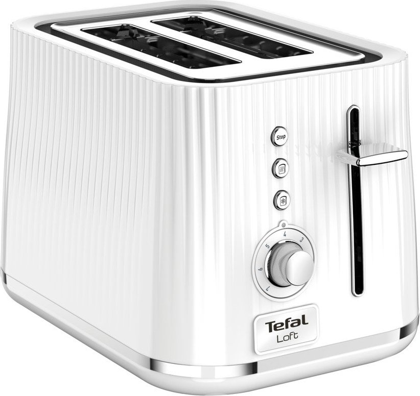 Bílý topinkovač Loft TT761138 – Tefal Tefal