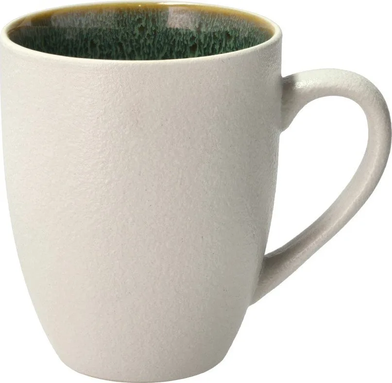 Bílý/zelený keramický hrnek 300 ml Gastro White/Green – Bitz