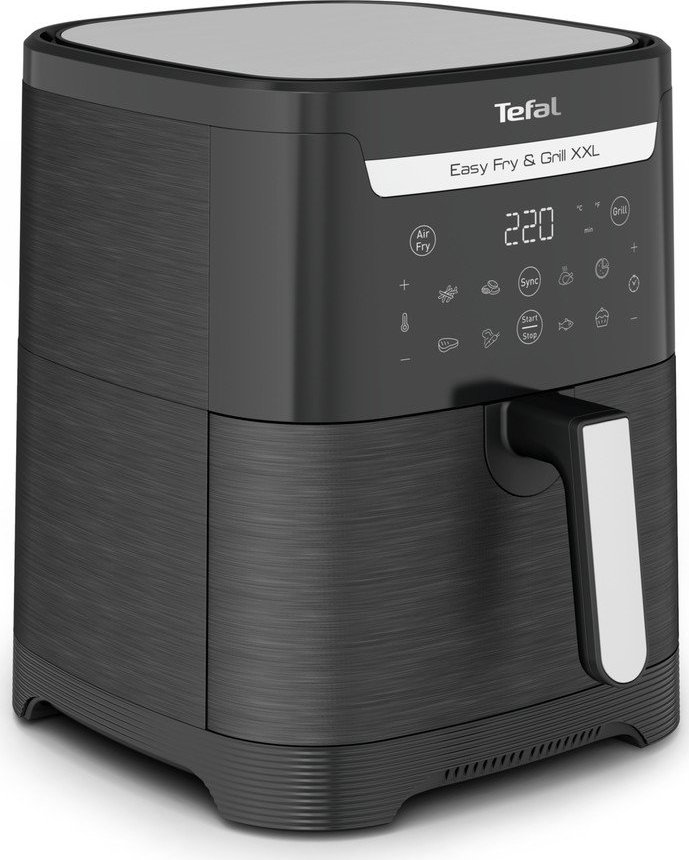 Černá horkovzdušná fritéza Easy Fry & Grill XXL EY801815 – Tefal Tefal