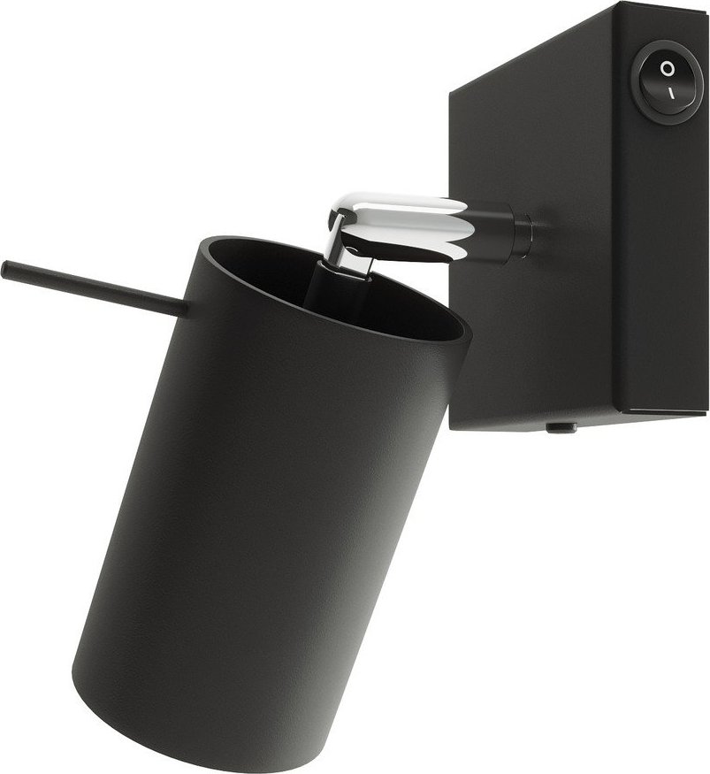 Černé kovové bodové svítidlo ø 6 cm Etna – Sollux Sollux