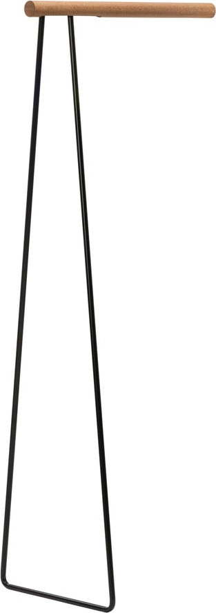 Černý ocelový stojan na oblečení 65x150x45 cm – LIND DNA Lind DNA