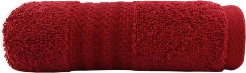 Červený bavlněný ručník Foutastic