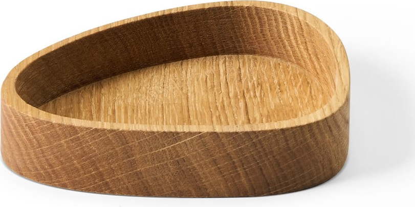 Dekorativní dřevěný úložný box v přírodní barvě 14x12