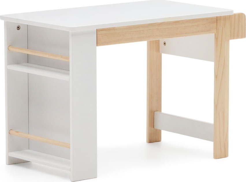 Dětský psací stůl s bílou deskou 40x77 cm Serwa – Kave Home Kave Home