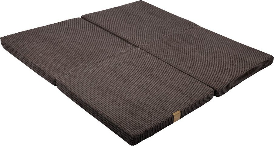 Hnědá dětská hrací podložka 120x120 cm – Meowbaby MeowBaby