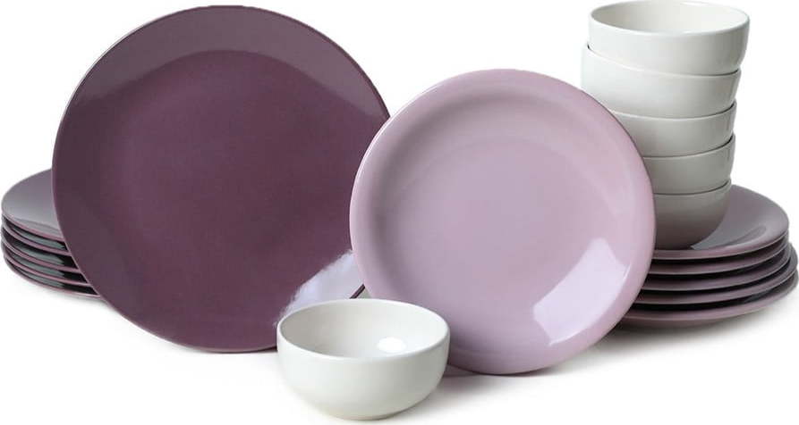 Keramická jídelní sada 18 ks – Hermia Hermia