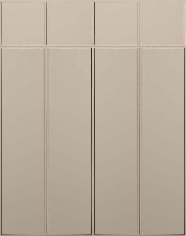 Krémová modulární skříň z borovicového dřeva 200x250 cm Daily – vtwonen vtwonen
