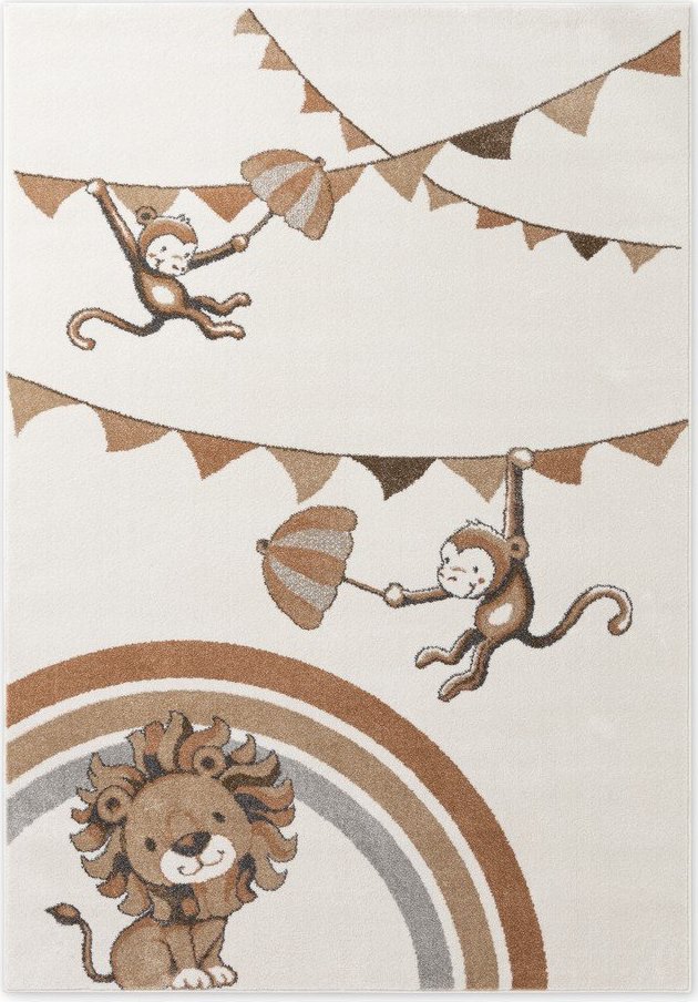 Krémový dětský koberec 160x230 cm Roar like a Lion Rainbow Party – Villeroy&Boch Villeroy & boch