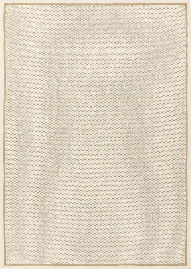 Krémový oboustranný/ručně tkaný běhoun s příměsí vlny 67x240 cm Korra Double Loop – Asiatic Carpets Asiatic Carpets